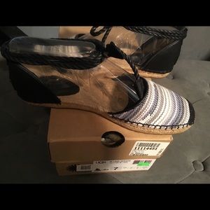Ugg espadrilles, “Libbi Serape”, BNIB Size 7